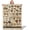 Color64, variant on Vintage Mushroom Chart Pattern Throw Blanket 40"x50", Botanical Enthusiast Blankets for Living Room Decor, Cozy Flannel Polyester Mushroom Gifts for Nature Lovers Women