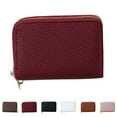 thumbnail image 6 of Nilvkv Purses for Women, Handbag Wallet, Women's Fashion Casual Double-Layer Zipper Card Small Accordion Card Multi-Card Slot Business Card Driving Id Coin Purse Wallet, 6 of 6