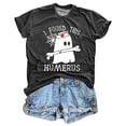 thumbnail image 1 of T-Shirts pour Femmes Décontractés Graphiques T-Shirt de Sport pour Femmes T-Shirts pour Femmes Col Rond Manches Courtes Manches Longues Hauts Superposables pour Femmes T-Shirts d'Automne pour Femmes T-Shirt pour l'Halloween Tee pour Femmes, 1 of 2