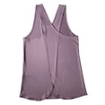 thumbnail image 3 of yunLCZ Square Neck Tank Top Women's Casual Cross Back Yoga Shirt Sleeveless Back Workout Sports Vest Top Summer Sleeveless Tops, 3 of 4