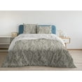 thumbnail image 3 of Delara GOTS Certified 100% Organic Cotton Paisley Reversible Print Duvet Cover and Sham Set of 2, King 108"X92", Ivory, 3 of 6