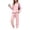 Pink, variant on Stralyhd 2 Piece Lounge Sets for Women Loose Fit Hoodies and Joggers Fleece Sweatsuits Workout Trendy Fall Matching Outfits Khaki L