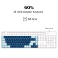 thumbnail image 2 of Teclado mecánico para juegos MageGee MK-Box 68 teclas Blue Switch, 2 of 8