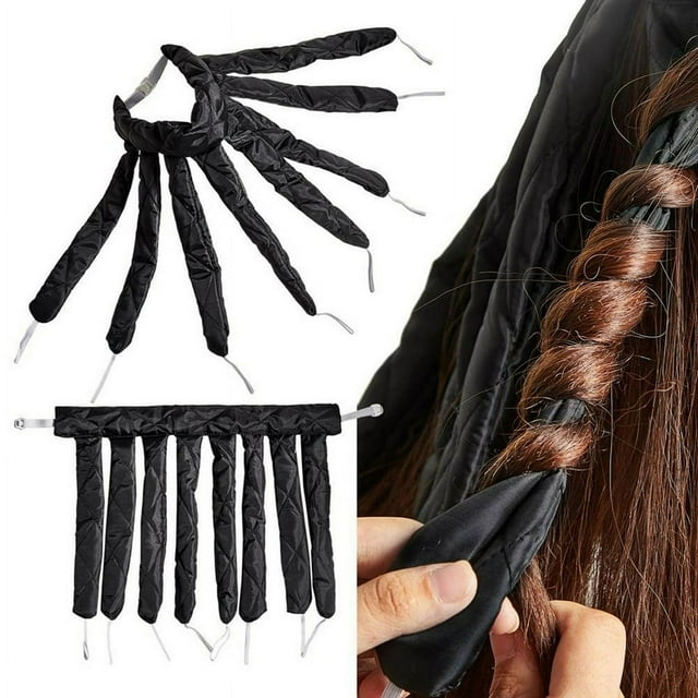 Heatless Soft Curling Rods Headband With Octocurls Design With Removable & Adjustable Curls Strips To Sleep Overnight