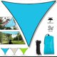 thumbnail image 4 of Triangular Sun Sail - 3 x 3 x 3 m - Sun Protection - Water Repellent, 4 of 4