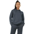 thumbnail image 2 of Ma Croix Womens Premium French Terry Pullover Wrinkle Resistant Hoodie, 2 of 5