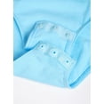 thumbnail image 6 of TTAO Ballet Leotards for Girls Dance Jersey Top Ballerina Floral Lace Cap Sleeve Button-Crotch Gymnastics Bodysuit Light Blue 2-3, 6 of 7