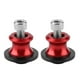 thumbnail image 1 of Bobinas de brazo oscilante, 2 piezas de 8 mm, carrete de brazo oscilante CNC para motocicleta, carretes de brazo oscilante para soporte trasero, ingeniería de precisión, 1 of 9
