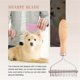 thumbnail image 2 of Pet Grooming Brush, 2 Sided Undercoat Rake for Dogs & Cats,Safe Dematting Comb & Deshedding Tool for, 2 of 5