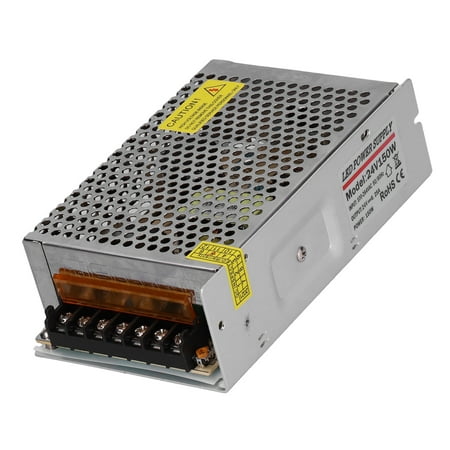 

Dc Power Voltage Converter 150W Power Supply Transformer Switch Dc 24V 150W 6.25A Lightweight For Led Strip Light For Cctv Camera Security System