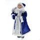 thumbnail image 4 of Muñecos de Papá Noel de pie azules grandes, colgantes navideños 2024, decoración de árbol de Navidad para el hogar, regalos de Navidad para niños, regalos de Navidad, 4 of 5