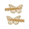 thumbnail image 2 of 6 unidades de horquillas metálicas, pinzas para el pelo con motivos florales en 3D para mujer, accesorios retro para recogidos y moños, para novias y damas de honor, 2 of 8