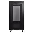 thumbnail image 2 of NavePoint 24U Rack Enclosure Server Cabinet, Mid Depth 33 Inch Deep, Perforated Door Lock and Casters Black, 2 of 6