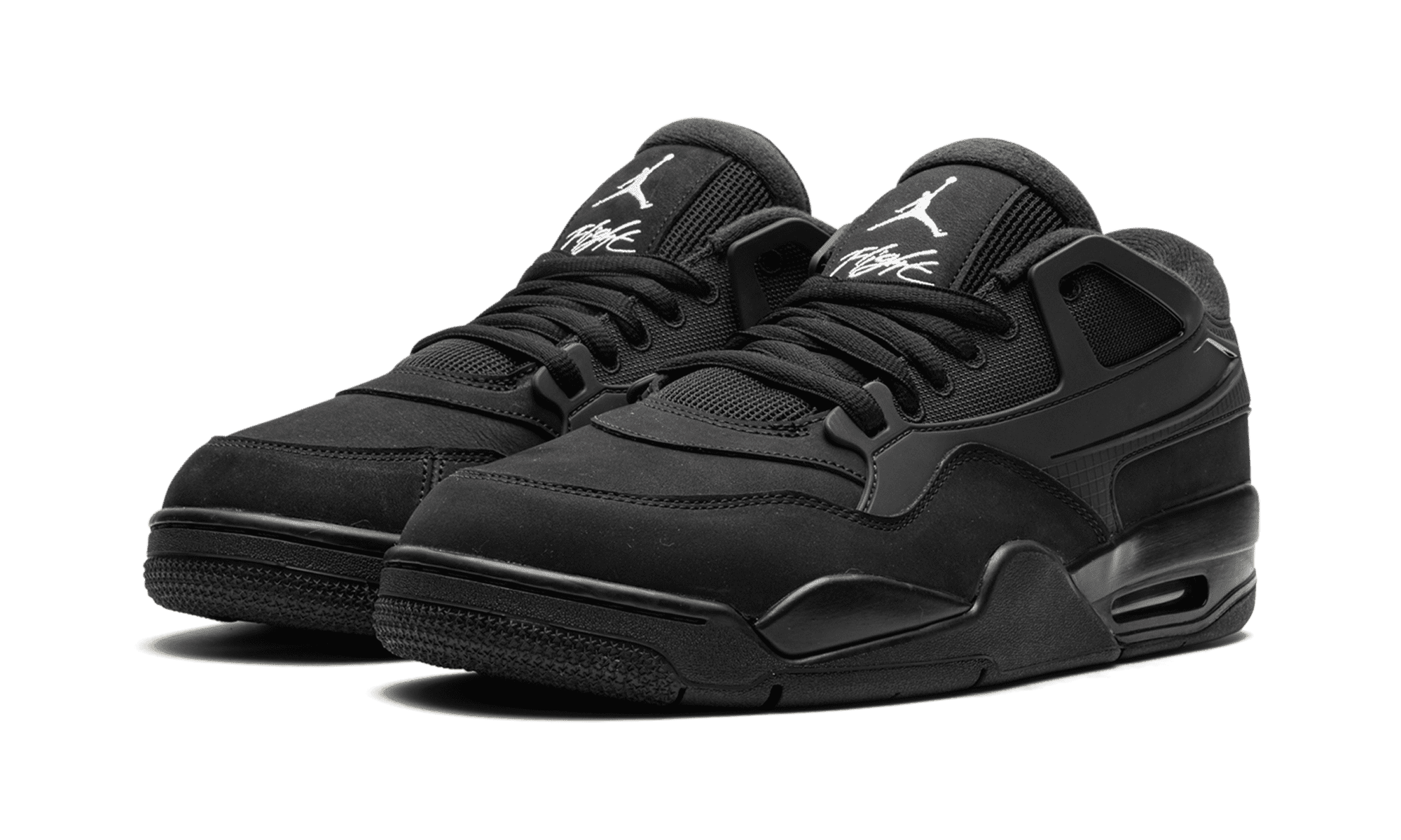 Air Jordan 4 RM Black Cat Mens Size 8 Sneakers Lot FQ7939-004 Nike Air Jordan 4 RM Black Cat FQ7939-004 Men main image 3