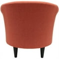 thumbnail image 6 of Fox Hill Trading Marlee Club Chair, Orange, 6 of 6