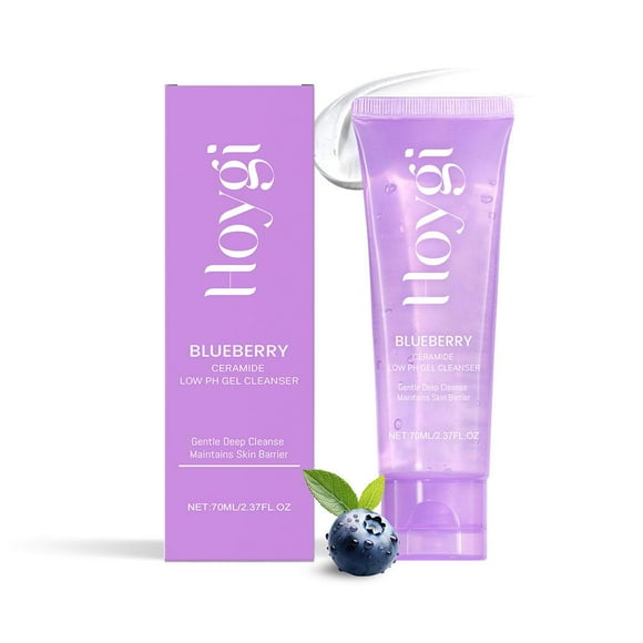 Wmool Blueberry Ceramide Facial Cleansing Gel;