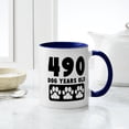 thumbnail image 4 of CafePress - 490 Dog Years Old Mugs - 11 oz Ceramic Mug - Novelty Coffee Tea Cup, 4 of 4