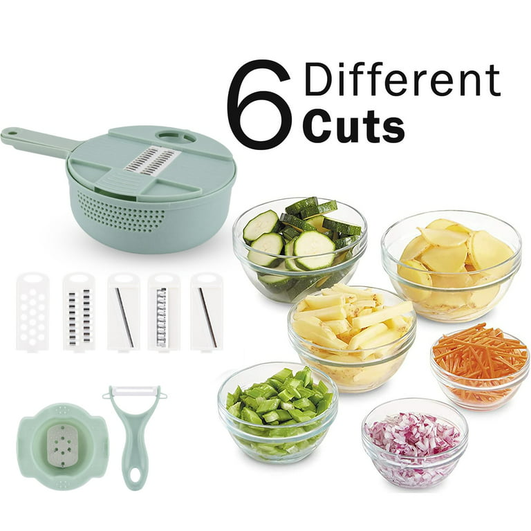 Chopper Vegetable Salad Cutter Cutting Bowl Vegetable Slices Cut Fruit For  Kitchen Tools Accessories Gadgets Kitchen Items - AliExpress
