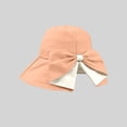 thumbnail image 2 of Womens Sun Hat Summer Big Brimmed Bow Sunscreen Hat, 2 of 3