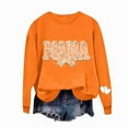 thumbnail image 5 of yoeyez Mama Sweatshirt for Women Leopard Mama Bow Crewneck Moms Outfit Long Sleeve Lightweight Pullover Tops Gifts for Mothers Day, 5 of 6
