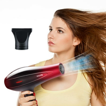 PATLOLLAV 110V Hair Dryer Women s Men s Hair Dryer 5 Heat Settings Hair Dryer Dry Salon Hair Dryer With Concentrator Attachment