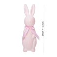 thumbnail image 6 of Adorable Flocking Plush Bunnies - Enhance Your Easter Decor with This 1PC Set, 6 of 7