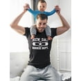 thumbnail image 6 of New Dad Rookie Department T-Shirt - Gifts for New Fathers - Fun and Comical First-Time Dad Shirt - Father's Day or Baby Shower Present - Available in Various Sizes and Colors, 6 of 6