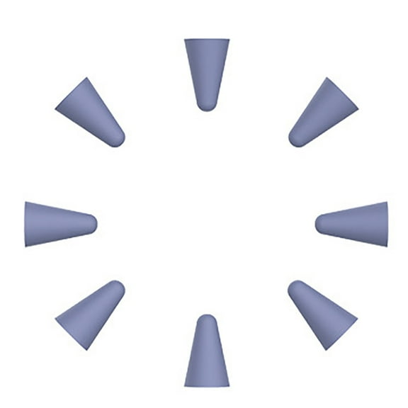 Nib Replacement for Apple Pencil 1/2 - Silicone, Pressure Sensitive, Precise, for Drawing Note-Taking(5-Pack)