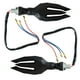 thumbnail image 2 of DIRECCIONAL DELANTERA/TRASERA TRIDENTE ROJO CON LUZ CUARTO LED SET 12V, 2 of 4