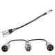 thumbnail image 4 of Conector hembra XLR de 30 cm a adaptador divisor de cabeza doble macho Cable de extensión de micrófono de Audio para Canon, 4 of 8