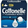 thumbnail image 1 of Cottonelle Lingettes Humides Jetables à Rabat, Lot de 336, 1 of 4