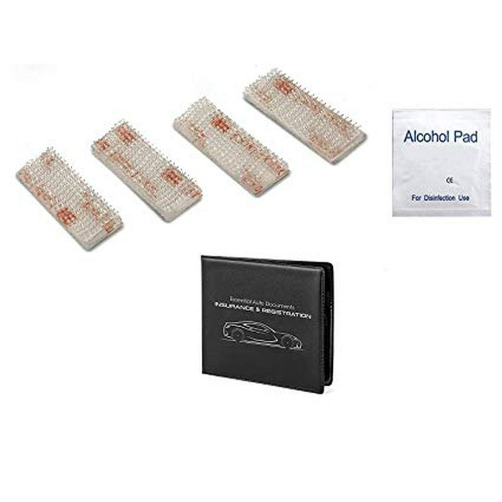 Autostyle EZ Pass Mounting Kit 4 Adhesive Dual Lock Strips Interlocking Strips for