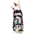 thumbnail image 5 of Uemuo Geometric Sports Energetic Burst for Winter Dog Hoodie Sweatshirts with Pockets Warm Dog Clothes for Small Dogs Chihuahua-XX-Large, 5 of 8