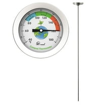 Soil Thermometer for Compost Detector Nest Thermostat Colorful