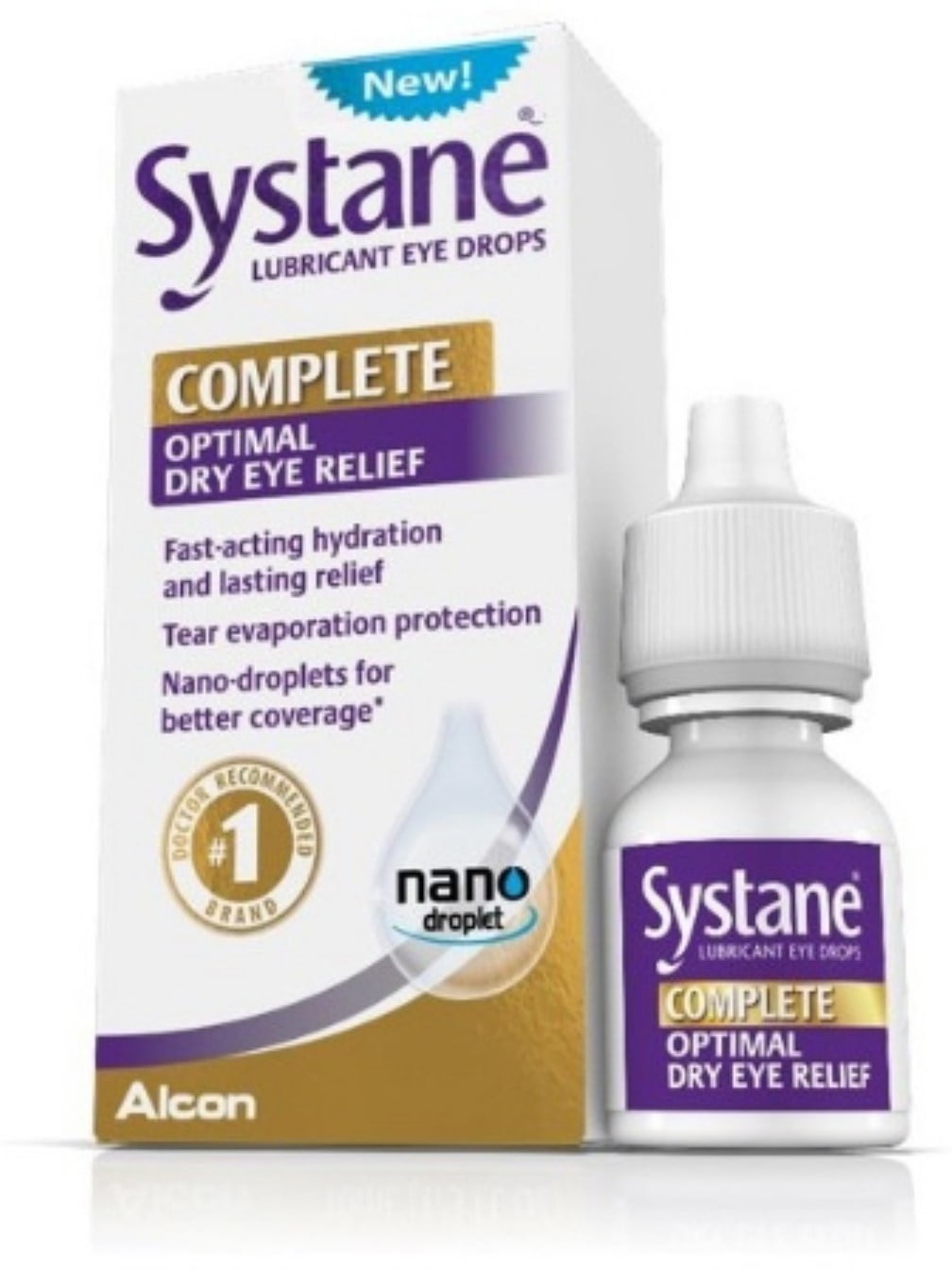 Systane Complete Dry Eye Relief, 10 ml (Pack of 2)