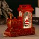 thumbnail image 2 of Ornamentos de Navidad Conjunto Navidad Agua Llena Tren, Decoraciones de Papá Noel, Regalos, Luces de Viento, Luces Nocturnas, Decoraciones de Mesa de Comedor, 2 of 3