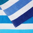 thumbnail image 2 of Cotton Beach Towel, 28x60, Mainstays, Blue Ombre, 2 of 5