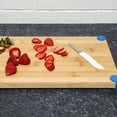 thumbnail image 4 of Chef Craft Select Paring Knife Set, 2.5 Inch Blade 6 Inches in Length 4 Piece Set, Stainless Steel/Black, 4 of 5