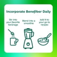 thumbnail image 5 of Benefiber On The Go Prebiotic Fiber Supplement Powder for Digestive Health, Unflavored Powder Stick Packs - 28 Sticks (3.92 Ounces), 5 of 17