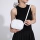 thumbnail image 3 of Bolso bandolera pequeño tejido para mujer, bolso tejido, bolso de hombro cuadrado (blanco), 3 of 7