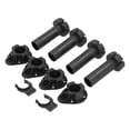 thumbnail image 4 of Patas de gabinete ajustables Jadeshay 4 juegos Negro, 4 of 8