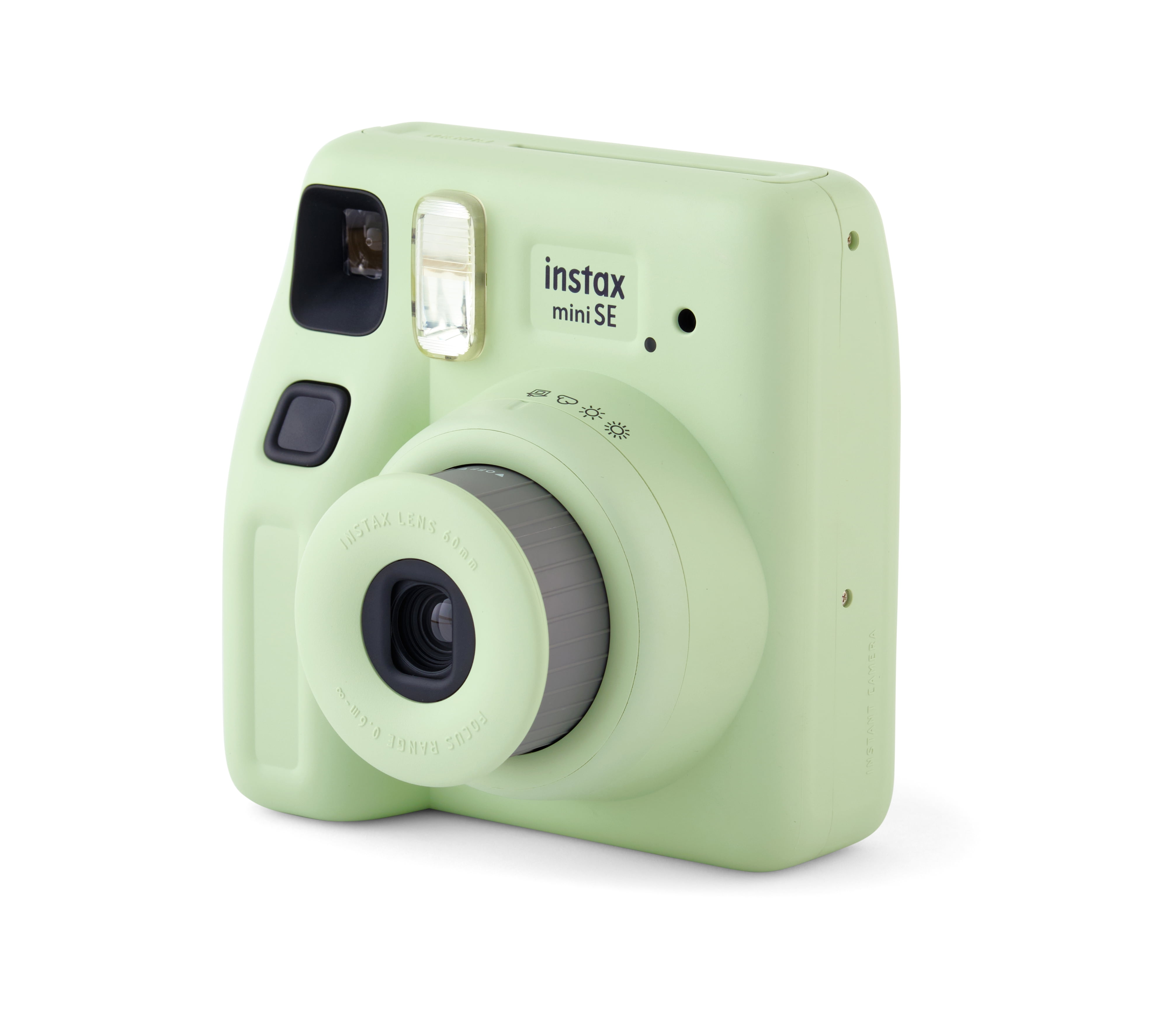 Fujifilm Instax Mini SE Instant Camera with Bonus 10 pack Mini Film, Seafoam Green (Value Pack)