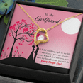 thumbnail image 5 of To My Girlfriend I Gave my Heart to You Forever Necklace w Message Card, 5 of 20