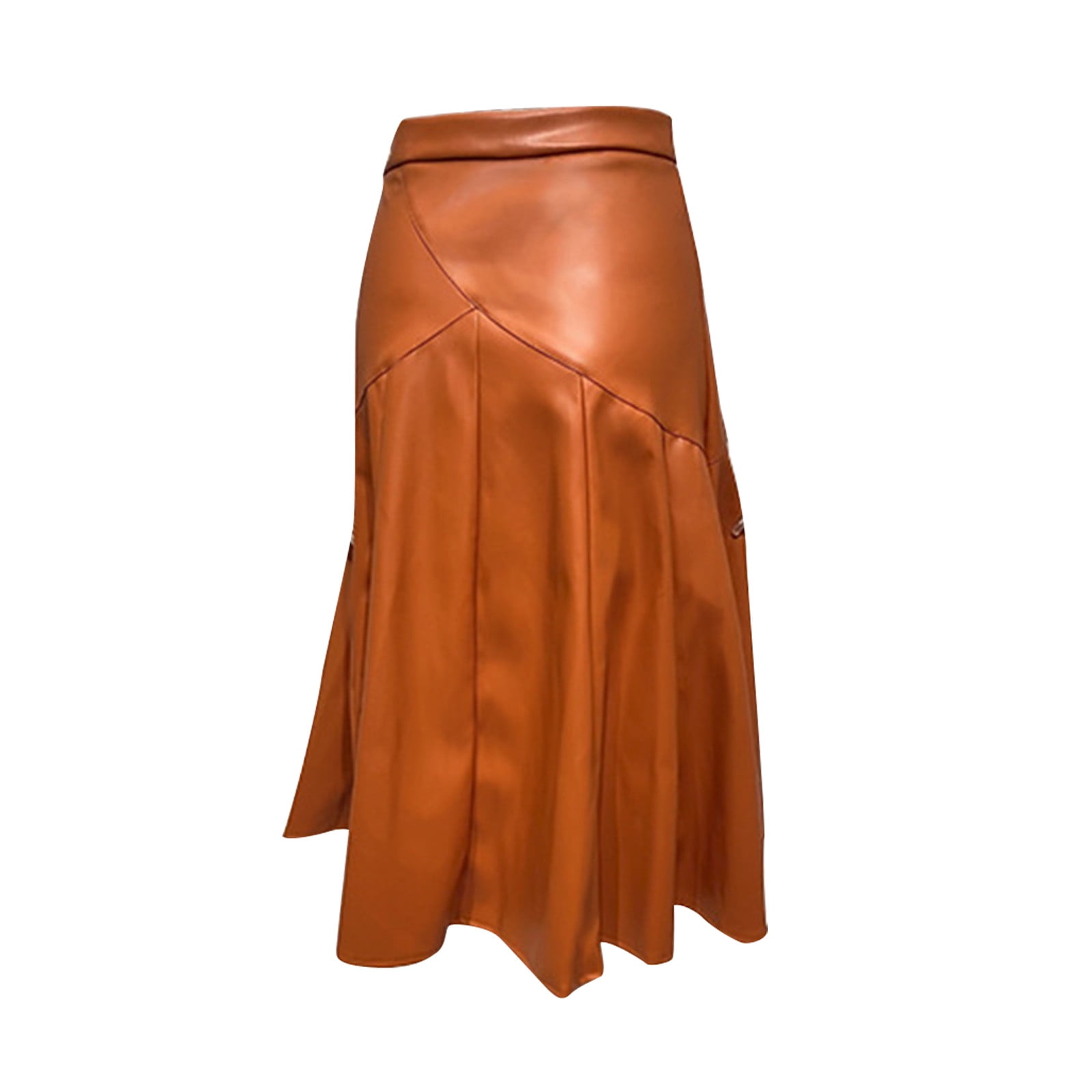 Mariska faux leather midi skirt online