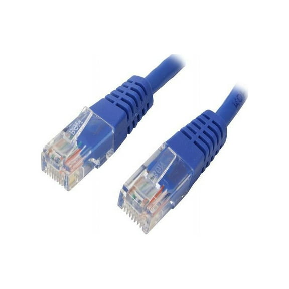 StarTech 15 ft Cat 5e UTP Molded Patch Cable - Blue