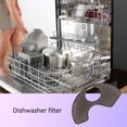 thumbnail image 2 of BQLZR Dishwasher Filter Repair Part Replacement for W10463906 Grey Plastic 3.31" Dia, 2 of 5