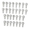 thumbnail image 4 of 30 piezas de soportes de rodamientos de bolas para canal y varilla transversal, deslizamiento suave, accesorios de repuesto de calidad fáciles, 4 of 9
