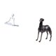 thumbnail image 5 of Figura de escritorio,Escultura abstracta de pensador para decoración de oficina y hogar.,Estatua de perro de resina,Estatua de perro galgo de resina con forma de animal,Escultura coleccionable, 5 of 8