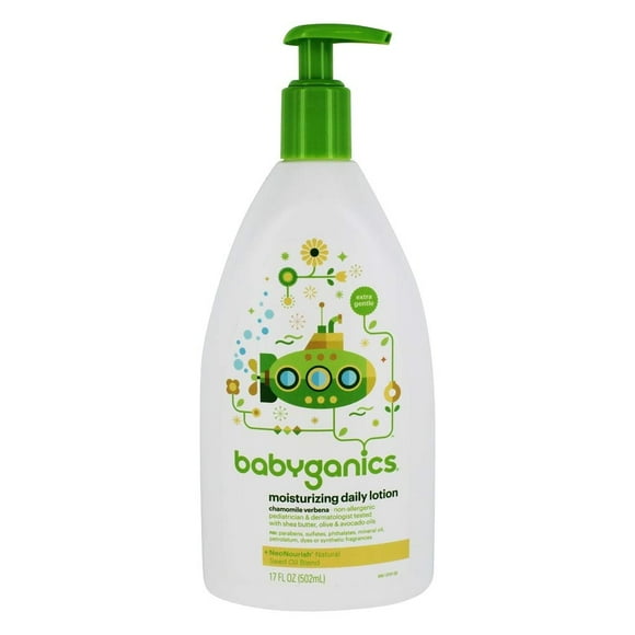 Loción hidratante diaria BabyGanics Extra Suave 502 ml