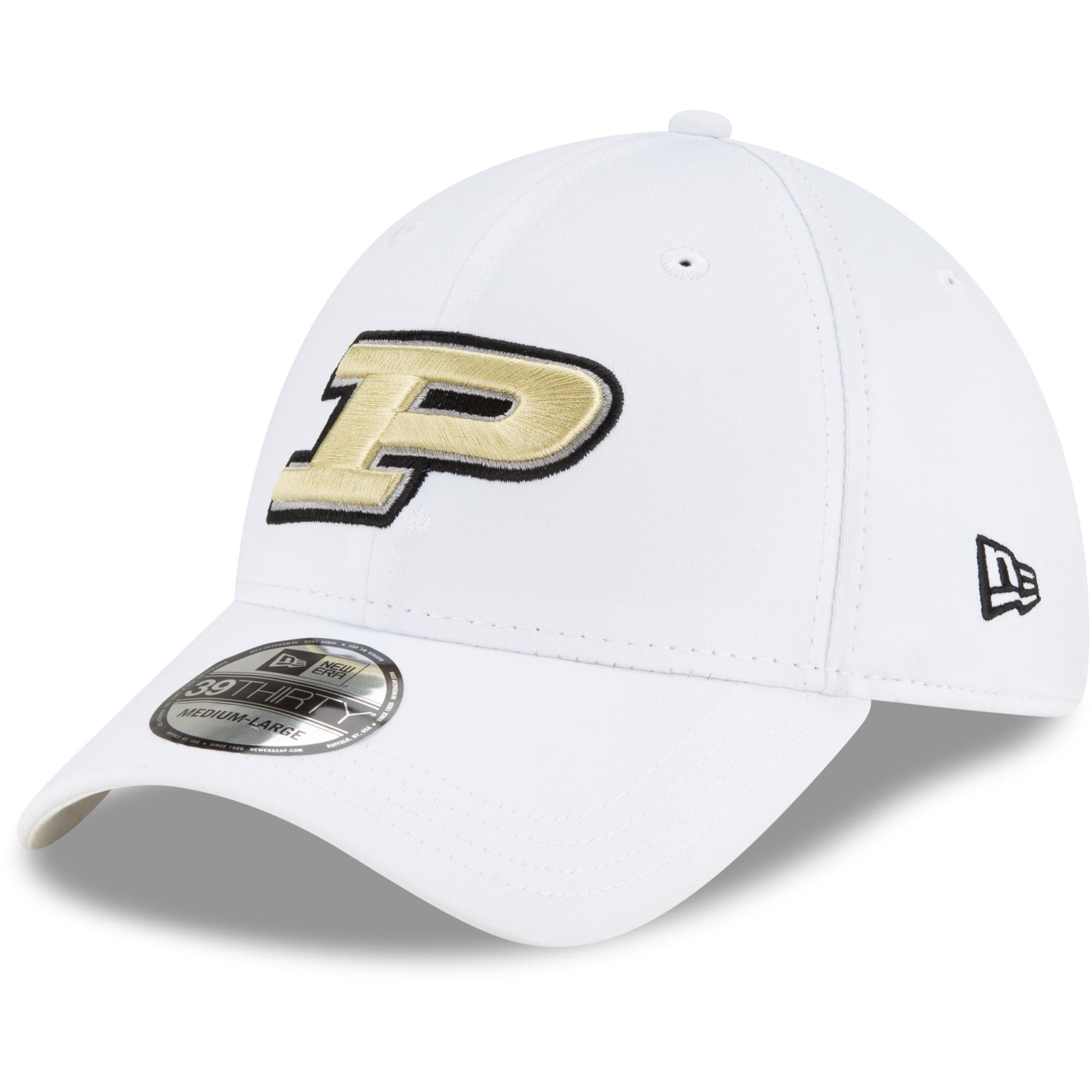 Men's New Era White Purdue Boilermakers 